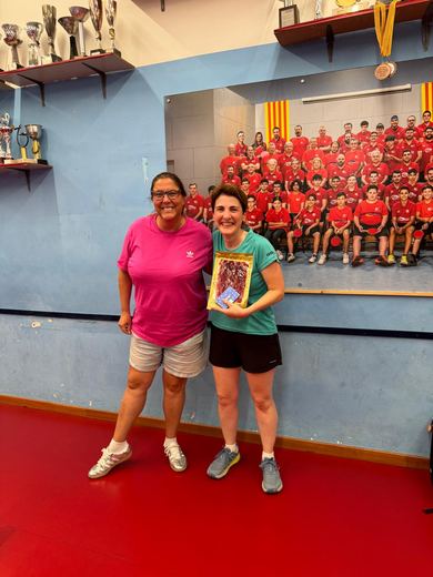 Categoria Femenina · lliurament de premis de l'Open A
