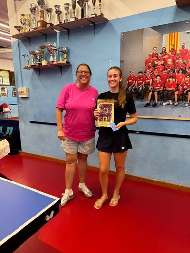 Categoria Femenina · lliurament de premis de l'Open A
